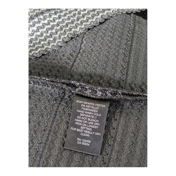 Design Lab for Lord and Taylor Sparkly Pleated Skirt Size Medium Holiday - Picture 6 of 6